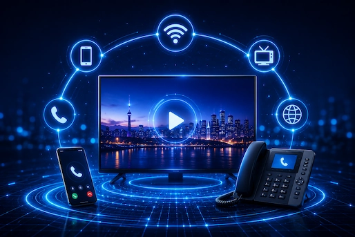 TV və telefon xidmətləri